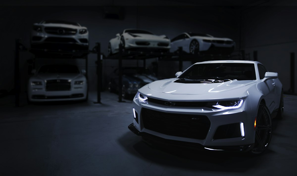 Premium sports car at AUTOS060 showroom